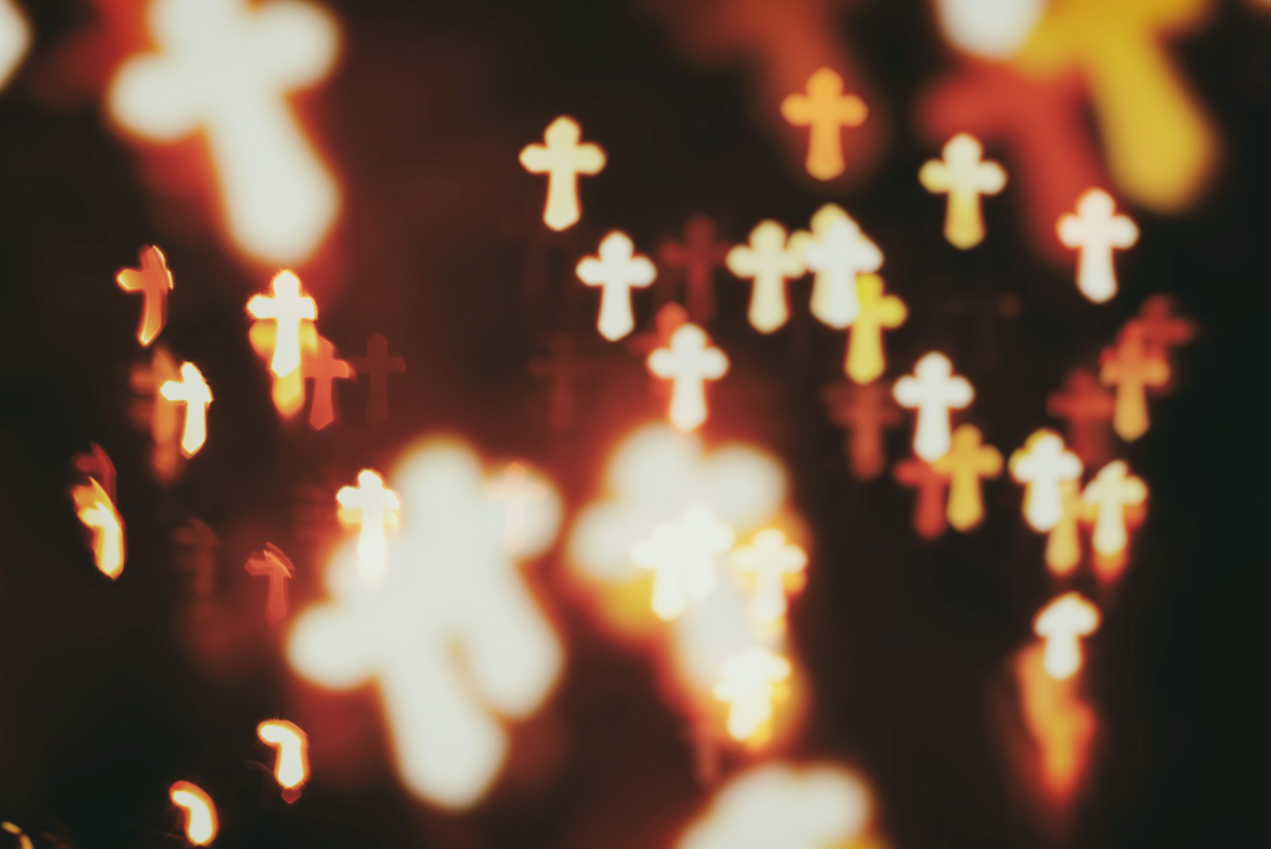 Faith,Christianity,Crosses,Abstract,Blur,Background